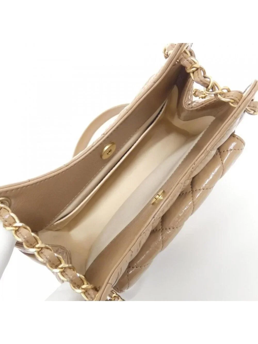 Chanel Shoulder Bag Beige